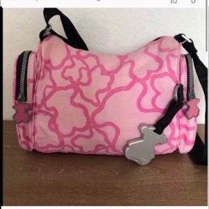 TOUS KAOS PINK CROSSBODY BAG